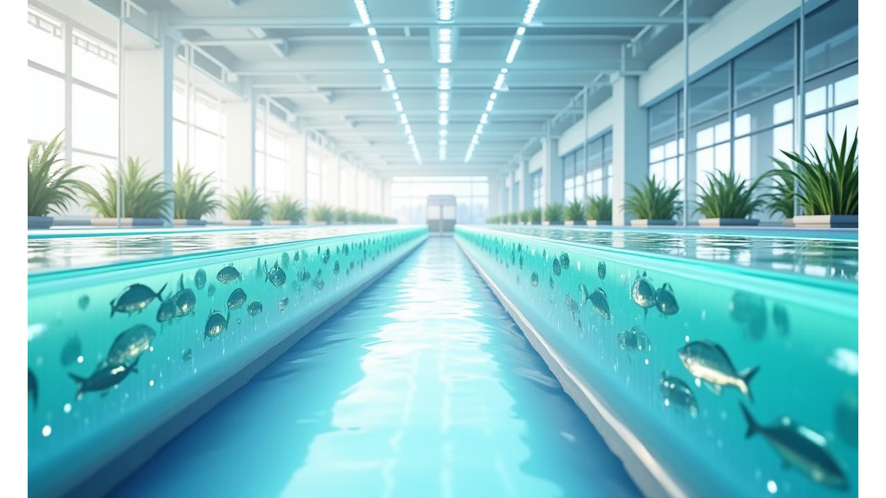 閉鎖循環式養殖システムと再生可能エネルギー設備