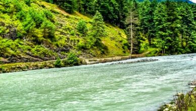 A View of Lidder River at Pahalgam Kashmir India Stock Image - Image of ...